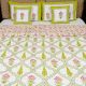 Lime Blossom Jaipuri Quilt